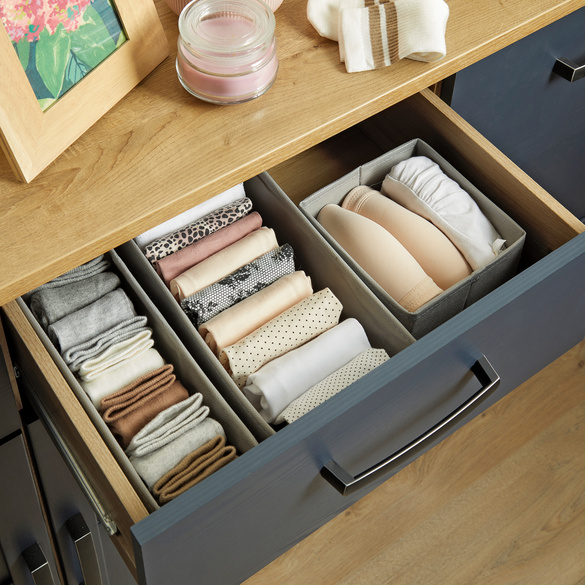 Faltbare Schubladen-Organizer 3er-Set Clarsen