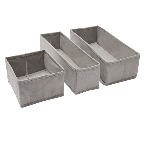 Faltbare Schubladen-Organizer 3er-Set Clarsen