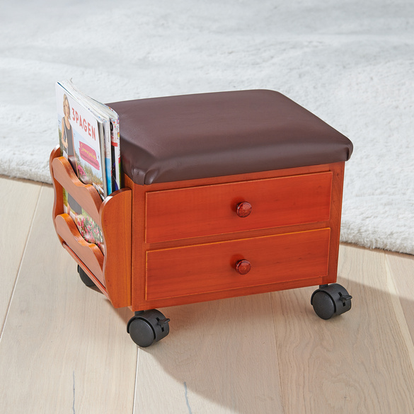 Hocker mit Stauraum rollbar Eldo