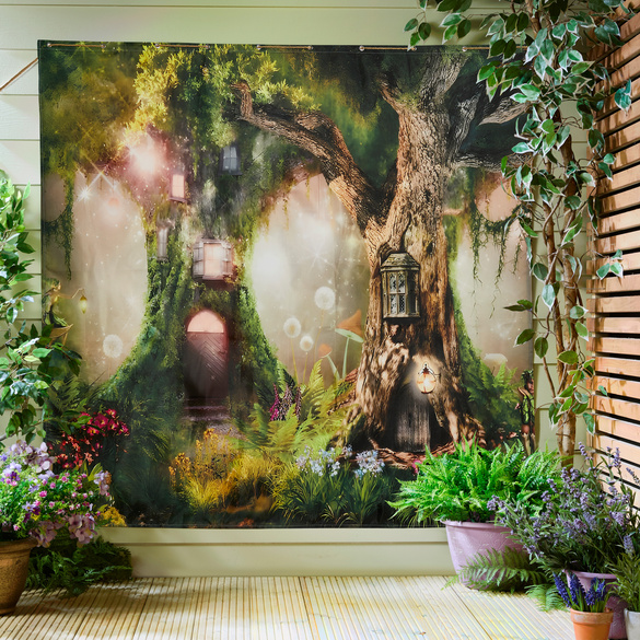 Wandbehang „Verzauberter Wald“ für Draußen Gainsborough
