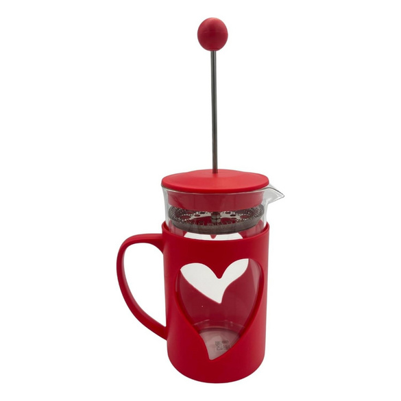French Press Kaffeezubereiter "Herz"