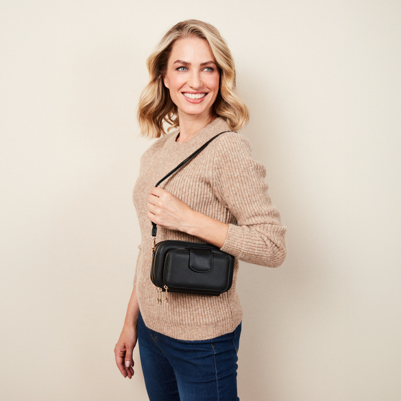 Tasche "Suse" 2-in-1 schwarz