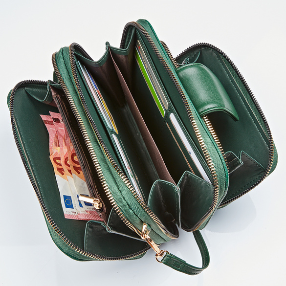 Tasche "Suse" 2-in-1 dunkelgrün