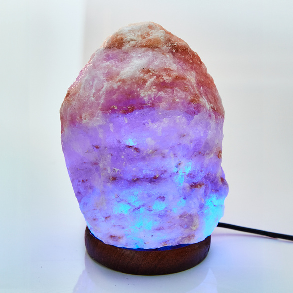 Himalaya-Salzlampe mit Farbwechsel