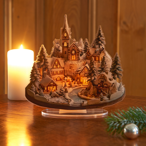 Weihnachtliche Tischdekoration