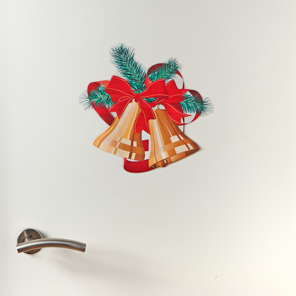 Türaufkleber "Weihnachtsglocken"