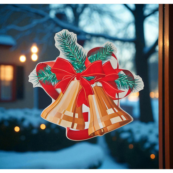 Türaufkleber "Weihnachtsglocken"