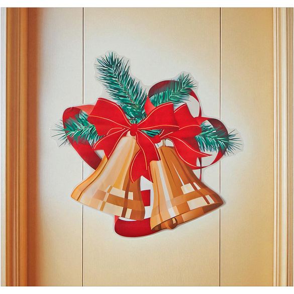 Türaufkleber "Weihnachtsglocken"