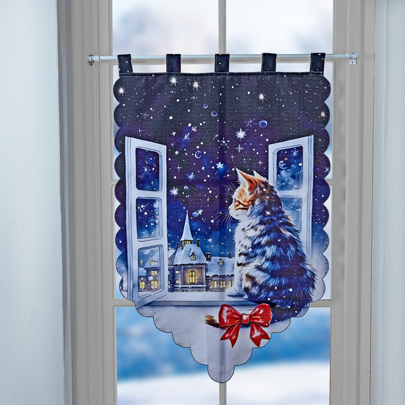 Gardine "Winterszene" Eldo