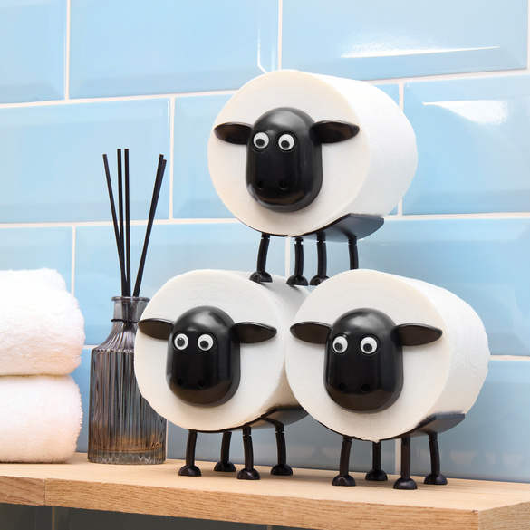 Toilettenpapierhalter „Schaf“ 3er-Set Clarsen