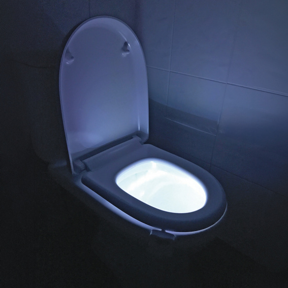 LED-Toilettenlicht mit Bewegungssensor und Farbwechsel