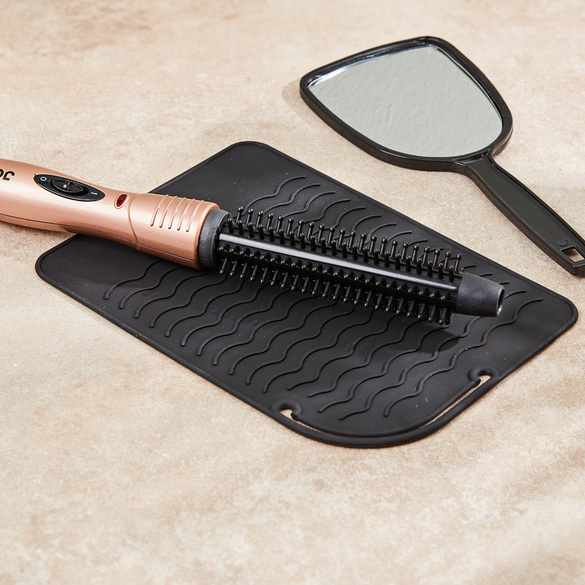 Silikonmatte Hitzeisolierende Ablage für Haarstyler