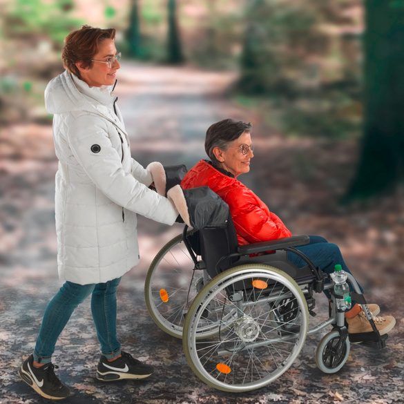 Rollator-/Rollstuhl-Handwärmer 1 Paar