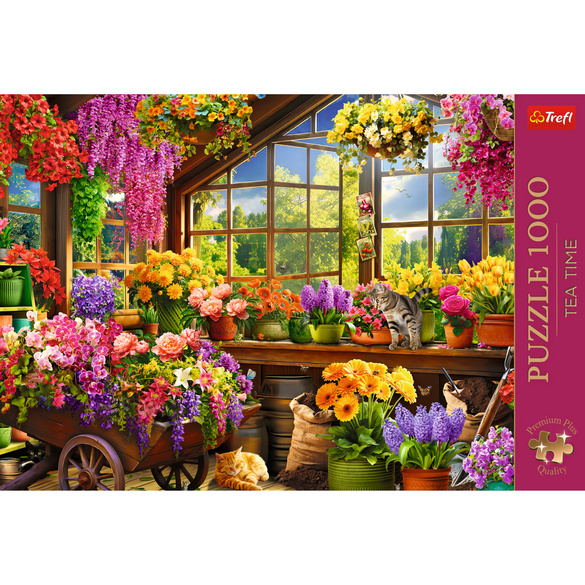 Puzzle Wintergarten Premium