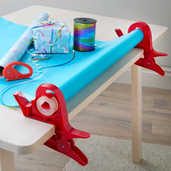 Geschenkverpackungs-Set 3-tlg. rot