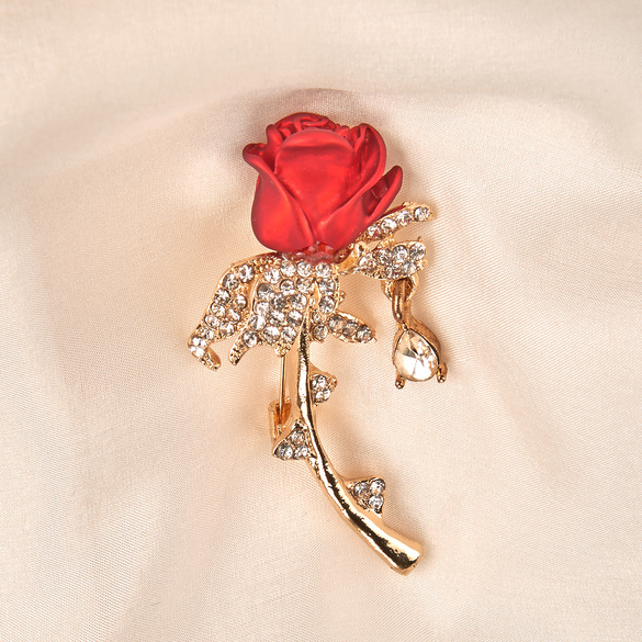 Brosche "Rose"