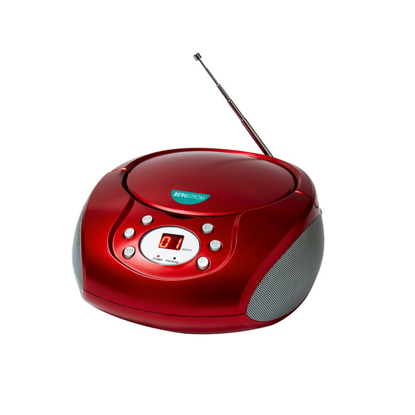 Tragbarer CD-Player mit Radio
