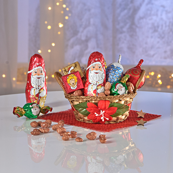 Weihnachts-Präsentkörbchen
