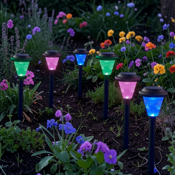 6er Set Solarleuchten