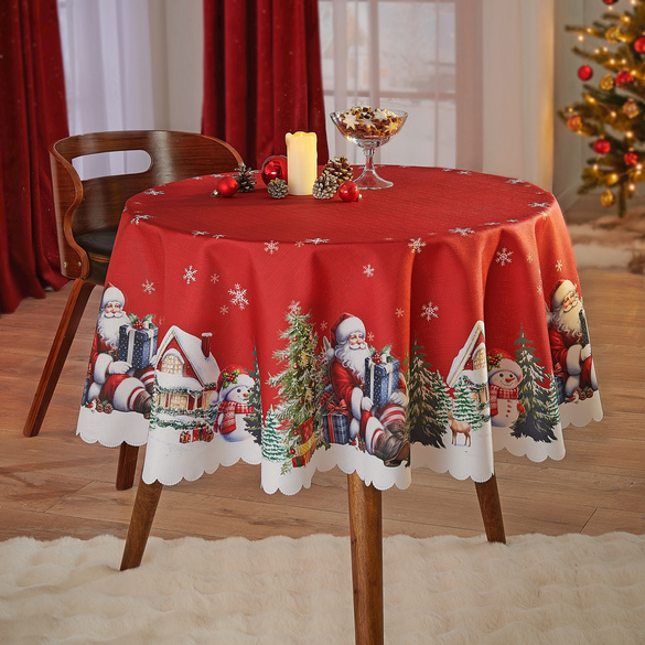 Tischdecke "Nikolaus" Ø 140 cm