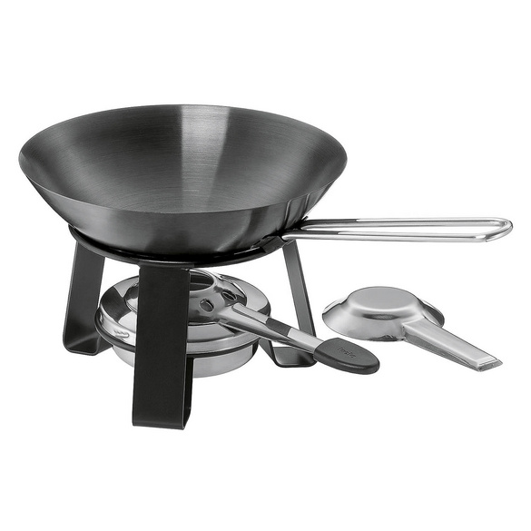 Mini-Wok Joy Ø 18 cm mit Brennpastenbetrieb kela