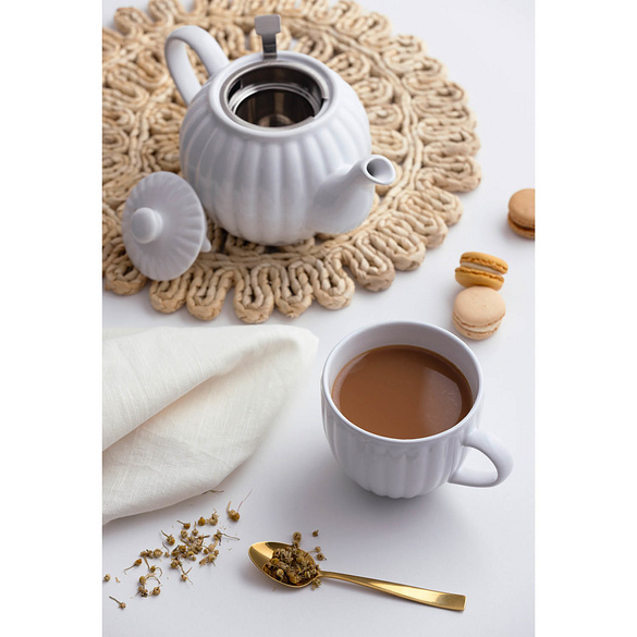 Teekanne „Luxe“ 6 Tassen 1,1 l weiß Price & Kensington