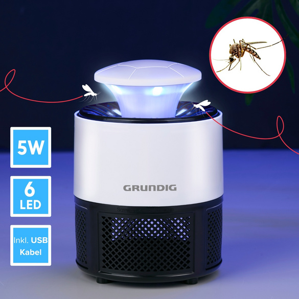 Mückenlampe mit LED & USB-Anschluss GRUNDIG