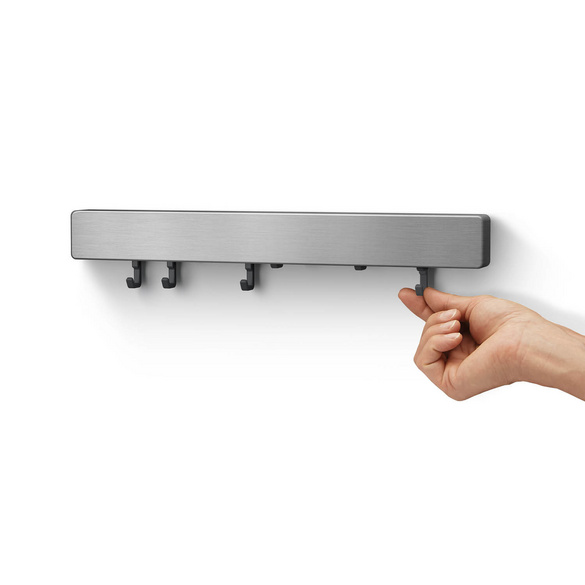 Magnetleiste 'Metallika' mit Haken METALTEX
