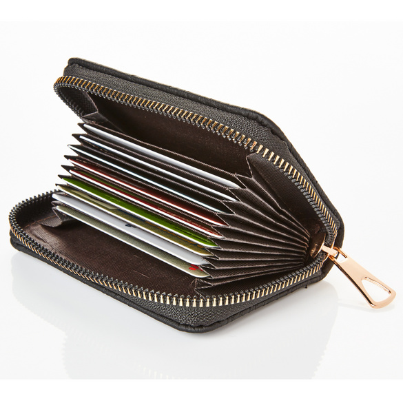 Geldbörse "Amelie" mit RFID-Schutz schwarz