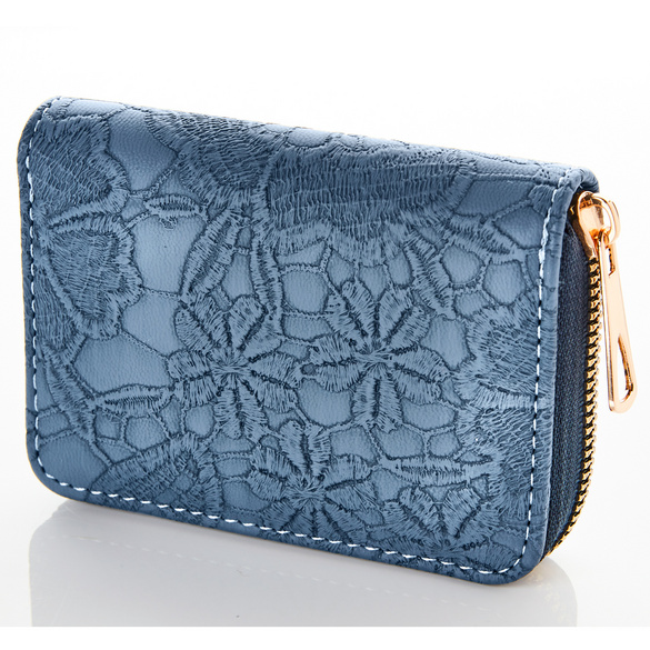 Geldbörse "Amelie" mit RFID-Schutz blau