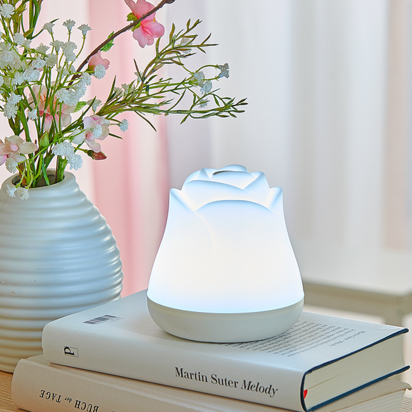 LED-Nachtlicht "Rose" mit Farbwechsel
