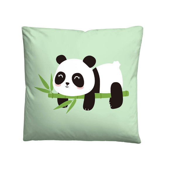 Castell Mikrofaser Bettwäsche Panda mint, 1x 135x200 cm + 1x 80x80 cm