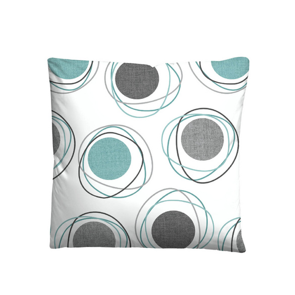 Castell Polycotton Renforce Bettwäsche Kringel silber/grau, 1x 135x200 cm + 1x 80x80 cm