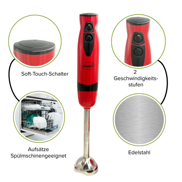 Stabmixer-Set "BlendXpress" 4-in-1