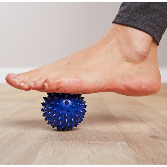 Massage-Bälle pink, aqua, grau 3er-Set