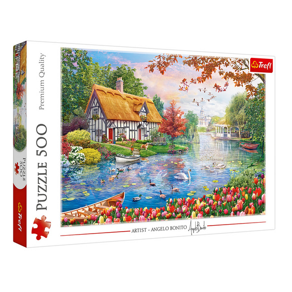 Puzzle "Waldhütte"