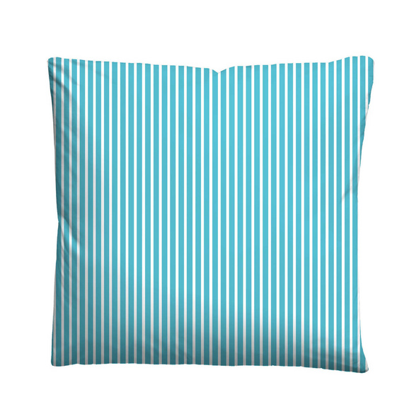Castell Baumwoll Renforce Bettwäsche Blumen türkis, 1x 135x200 cm + 1x 80x80 cm