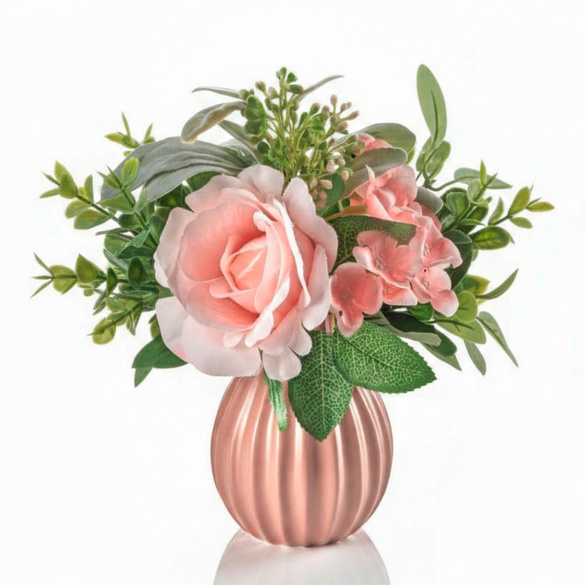 Vase mit Rose