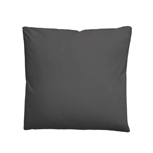 biberna Tencel Bettwäsche UNI  titanium, 1x 135x200 cm + 1x 80x80 cm