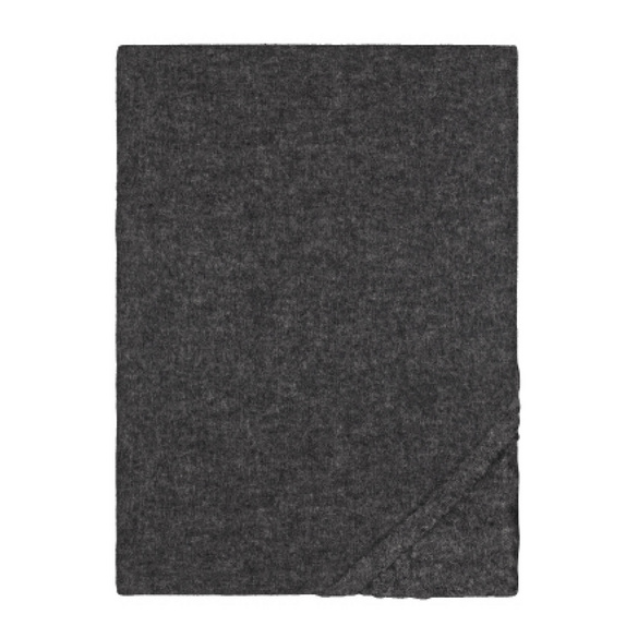 biberna Spannbetttuch Melange uni titanium, 1x 90x190 cm - 100x200 cm