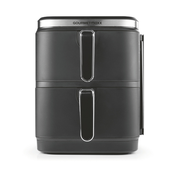 Heißluft-Fritteuse Vertikale 2 x 5 l Doppelkammer GOURMETmaxx