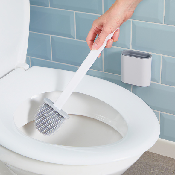 Antibakterielle Slim-Line Toilettenbürste