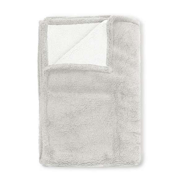 biberna Sherpa Wohndecke offwhite, 150x200 cm