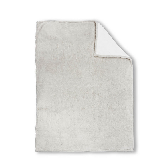 biberna Sherpa Wohndecke offwhite, 150x200 cm