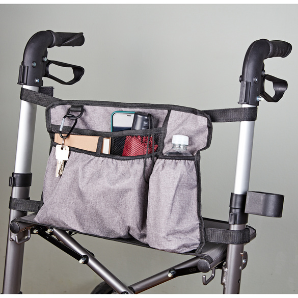 Gehhilfe Tasche grau