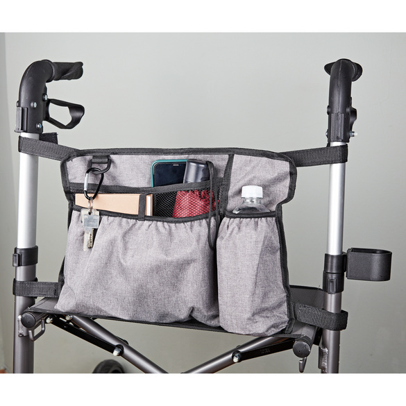 Gehhilfe Tasche grau
