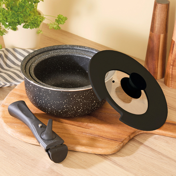 Stapelbares Topf-Set 3tlg.