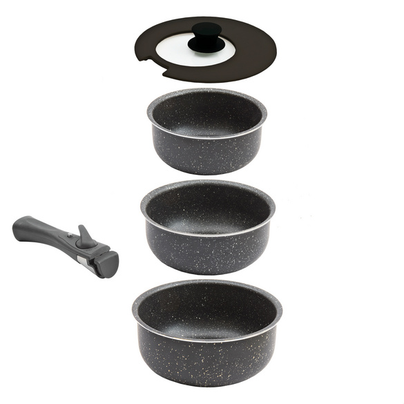 Stapelbares Topf-Set 3tlg.