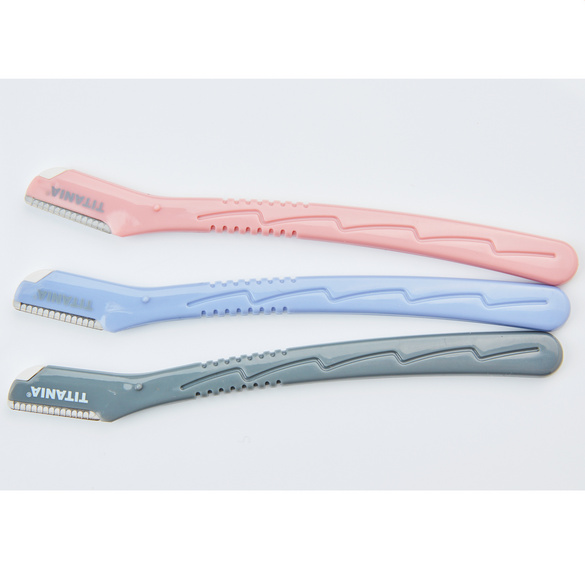 3er Set Augenbrauen Rasierer Titania