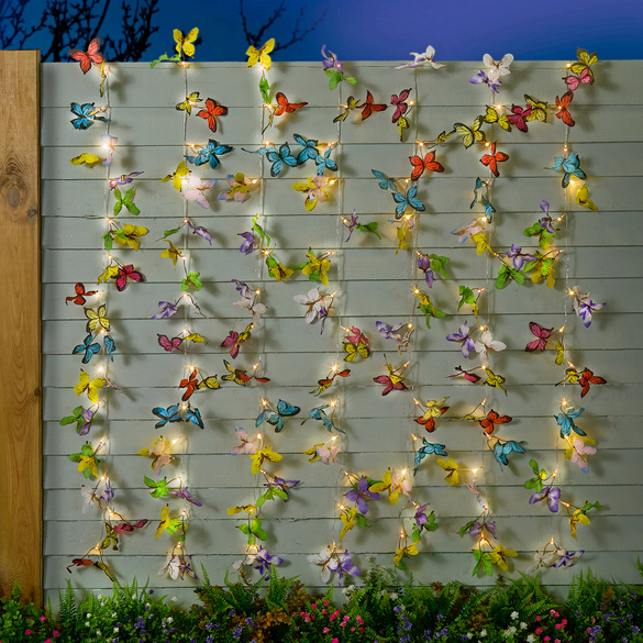 Solar-Vorhang "Schmetterlinge"